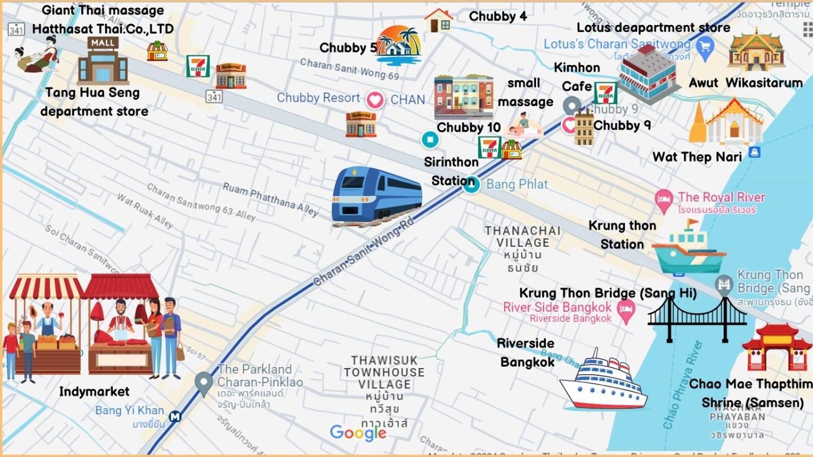 Chubby 9 Single Room Bangkok Ngoại thất bức ảnh